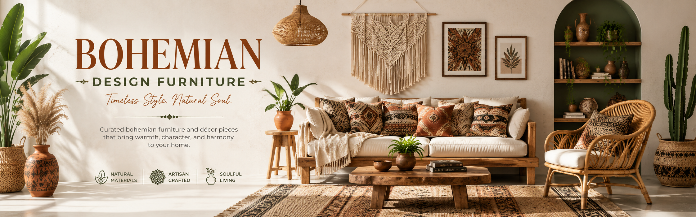 Bohemian Design Furniture Ideas for Every Room in Your Home